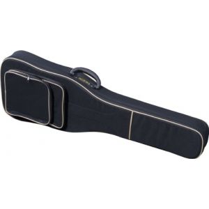 TOBAGO Housse 45 Soft Case Guitare Classique, Polyester, Poche frontale, Noir (MusicScout, neuf)