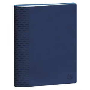 Exacompta - 2244622E - Agenda semainier de bureau SAS 22 Non Stop Winner - 18,5 x 22,5 cm - Août 2025 à août 2026 - Coloris bleu marine (IS Boutique, neuf)