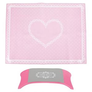 2 Pièces Manucure Main Oreiller Main Pad Accoudoirs De Chaise Support D'accoudoir Accessoires Coussinets De Bras De Chaise De Bureau Repose Pied Pédicure Sèche Mains Plastique Rose Beaupretty (lorianca, neuf)