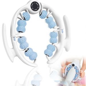 Masseur Manuel Anti Cellulite, Massageur Anti Cellulite avec Poignées Amovibles, 360° Rouleau de Cellulite pour Jambes, Cuisses, Fesses, Bras, Cou, Épaules, Palper-Rouler, Drainage Lymphatique (Bleu) (TMSY-EU, neuf)