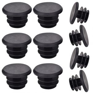 Amllaing 10 Pi&egrave;ces Bouchons D'extr&eacute;mit&eacute; de Guidon de V&eacute;lo, Embouts De Guidon De V&eacute;lo en Plastique, Bouchon Guidon VTT, Noir Bouchon D'embout de Guidon, pour la Plupart des v&eacute;los (Amllaing, neuf)