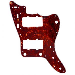 Musiclily Pro 13 Trous Guitare Pickguard Plaque de Protection pour JPN Fender Japan Jazzmaster, 4plis Vintage Tortoise (Musiclily Direct France, neuf)