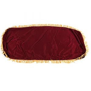 Housse de Clavier de Piano D&eacute;cor&eacute;e En Tissu Pleuche Housse de Remplacement de Piano &eacute;lectronique Pour Piano &eacute;lectronique 61/88 Touches(Rouge 61 touches) (Hennhonn, neuf)