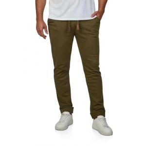 Riverso Jogging pour homme RIVKasper Pantalon de sport, de jogging, décontracté, coupe droite, Gris, rouge, bleu, noir, vert, Tailles S, M, L, XL, XXL, 3XL, 4XL, 5XL, vert sapin, XXL (Jeans-direct, neuf)