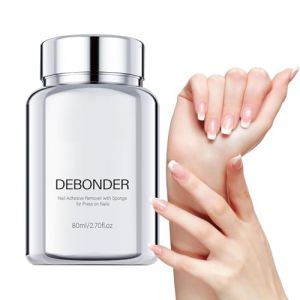 Dissolvant De Colle À Ongles Pressés | Solution Décolleuse de Colle à Ongles - Gel Démaquillant Imperméable Résistant aux Éclaboussures pour Ongles des Mains et Pieds Femme/Homme (yonyae, neuf)