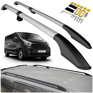 CHROMEMASTER | Compatibles avec Renault Trafic 3 Short L1 2014+ | Les Barres de Toit | Con&ccedil;us pour Le Montage de Barres de Toit, de Coffres de Toit ou de Porte-v&eacute;los | Structure en Aluminium Durable (CHROMEMASTER, neuf)