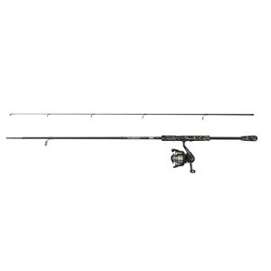 Mitchell Tanager G2 Spin Combo | Ensemble Canne &agrave; p&ecirc;che Spinning et Moulinet pour la p&ecirc;che en Eau Douce | D&eacute;butants et interm&eacute;diaires | Noir, Canne mod&eacute;r&eacute;e de 2.40 m, Moulinet de Taille 3000, 10-40g (TradeINN, neuf)