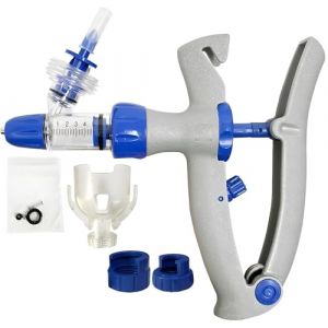 Pistolet Injecteur de Seringue pour Volailles, Flacon de Seringues Automatiques &agrave; Injection Continue pour L'Administration de Vaccins Aux Animaux D'&eacute;Levage(A-5ml) (Profite de la vie-fr, neuf)