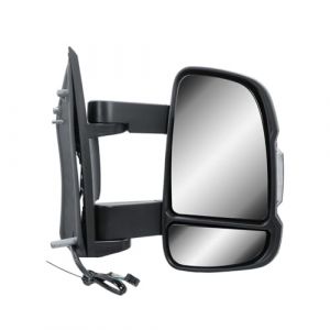 R&eacute;troviseur droit bras long &eacute;lectrique et chauffant avec clignotant pour Fiat Ducato Citro&euml;n Jumper Peugeot Boxer 2006 &agrave; aujourd'hui Opel Movano 2022 &agrave; aujourd'hui (COMMERCIAL VEHICLE LIGHT AND MIRROR, neuf)