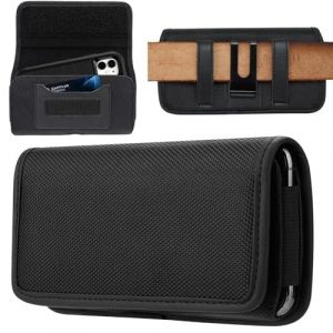 BIIULHCI Sac Banane pour t&eacute;l&eacute;phone Portable Cat S75 S53 S62 Pro S42 S52 S61 S48c B40 B26 S31 S41, &eacute;tui de t&eacute;l&eacute;phone Portable avec Porte-Cartes et Clip ceinture en Cuir pour Gigaset GX290 Pro Plus GX4 (BIIULHCI, neuf)