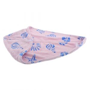 bonnet cheveux secs miroir pliant de maquillage serviette super absorbante pince à cheveux Coupé serviette de bain (rose)": chapeaux de serviette sèche-cheveux molleton Healeved (Accompany JY, neuf)