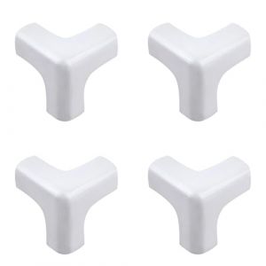 G&eacute;n&eacute;rique Protecteurs d'angle,Coin de Table Protection Bebe,Protections d'angles et rebords,Protection Coin de Table Transparent,Protecteur d'angle de Meuble avec Une Forte adh&eacute;rence (Blanc(4pcs)) (Minyue1, neuf)