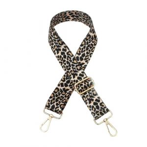 FDHBDF Sangle de Sac imprim&eacute; l&eacute;opard 3,8 cm de Large Bretelles de Sac Sangle de Interchangeable Bandouli&egrave;re pour Sacs &agrave; Dos de Transport Bretelles de L&eacute;opard Imprim&eacute; Bandouli&egrave;re Large (FDHBDF, neuf)