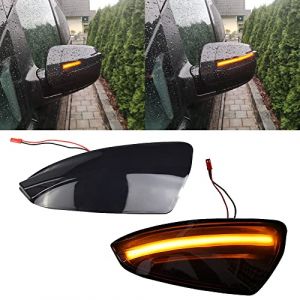 Rétroviseur clignotants LED dynamiques pour Mercedes-Benz W204 W639 W164 ML Classe C Class (huachuang store, neuf)