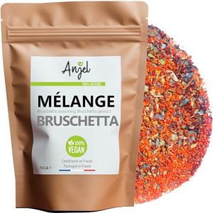 M&eacute;lange d'&Eacute;pices Bruschetta Authentique 100g - Assaisonnement Parfait pour Sublimer vos Bruschettas - Explosion de Saveurs 100% Naturels - NCA (ANJEL BOUTIQUE - MAISON DU GOUT, neuf)