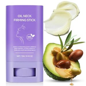 Tige De Cou Raffermissante Tige De Crème Raffermissante Pour Le Cou, 15G Crème Hydratante Nourrissante Pour Apaiser Les Peaux Flasques,Anti - Rides,Hydratante Pour Éliminer Les Ridules Pour Les Hommes (UOCASI EU, neuf)