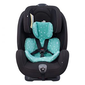 JYOKO Kids Housse pour réducteur de siège Auto bébé en Coton Compatible avec Joie Stages, Every Stages (Mint Sparkles) (JYOKO, neuf)