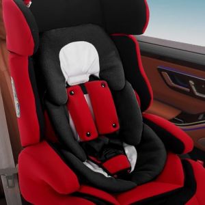 Coussin de Siège Universel pour Siège Auto Coussin Réducteur de Poussette Bébé Matelat Confortable de Chaise Haute Support de Tête et de Corps pour Enfant Fille Garçon Couvre Siège Landau Nacelle (Xinxiang Optics, neuf)