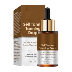 Drop Tanning De La Taille De Voyage | Huile De Lueur Réglable Pour La Peau De Bronze Naturel Pour Un Corps Hydratant Progressif Corps Quotidien Plage De Plage Extérieure De Voyage En Intérieur 30ml (rungao, neuf)