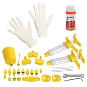 Kit Purge Frein de Vélo, Kit de Purge Frein à Disque Hydrauliques pour Vélos, Outils de Réparation pour Freins de Vélo, avec Liquide de Frein Minéral, pour Shimano, MAGURA, TEKTRO (LIYANHO, neuf)