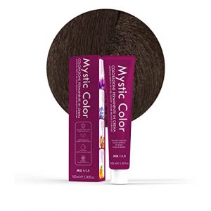 Mystic Color, Coloration Cheveux, Formule Enrichie en Huile d'Argan et Calendula, Crème Colorante Permanente Longue Durée, Blond Cendré Foncé 6.1, 100 ml (Capello Point - Professional Beauty Milano, neuf)