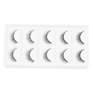 PLAFOPE 5paires Faux Naturels Épais Et Dense Pour Femmes Et Filles Accessoires De Maquillage Réutilisables (Comexs, neuf)