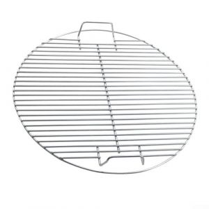 HOHOVYVY Weber Grille de cuisson ronde en acier inoxydable 44,5 cm de diamètre Pour barbecue au charbon de bois Weber 47 cm (PPfend, neuf)