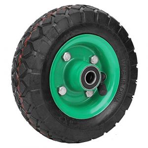 Pneu Gonflable Résistant À L'usure - Roue De 6 Pouces De Qualité Industrielle - 250kg 36psi Pour Chariot De Camion Brouette (Mairubo, neuf)