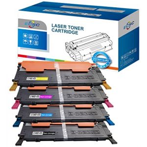 ECSC Compatible Toner Cartouche Remplacement pour Samsung CLP-320 CLP-320N CLP-325 CLP-325W CLX-3180 CLX-3180FW CLX-3185 CLX-3185FN CLX-3185FW CLX-3185N CLX-3185W CLT-4072S (B/C/M/Y, 4-Pack) (FT Office Solutions, neuf)