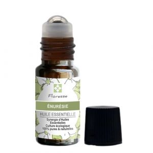 Huiles Essentielles Enurésie en roll'on - Pour lutter naturellement contre se phénomène désagréable - 10 ML (conseil-fleur-de-bach, neuf)