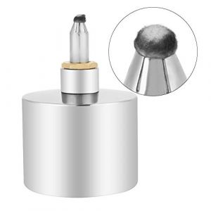 Seacanl Lampe de br&ucirc;leur &agrave; Alcool de Laboratoire de 200 ML, m&egrave;che de Lampe &agrave; Alcool en Argent en Acier Inoxydable 304 &eacute;paissi, pour Laboratoire Dentaire (hightseck, neuf)