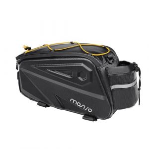MOSISO Sac &agrave; V&eacute;lo Hydrofuge Arri&egrave;re, 14L EVA pour VTT/Montagne, Sacoche V&eacute;lo Porte Bagage Arriere Sellette Main avec Bandouli&egrave;re, Sac de Transport V&eacute;l,Jaune (Mosiso FR, neuf)