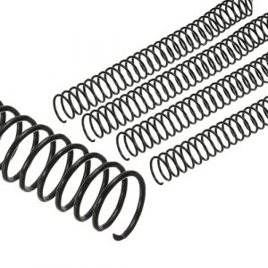 PATIKIL 20mm (3/4") Bobines de reliure spirale en plastique, 50 pcs Bobines de reliure 170 feuilles Capacit&eacute; 3:1 Bobines de reliure pour feuilles de papier, Noir (PATIKIL UK, neuf)