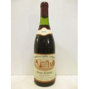 aloxe-corton domaine des hautes-cornières rouge 1985 - bourgogne (je-veux-ce-vin, neuf)