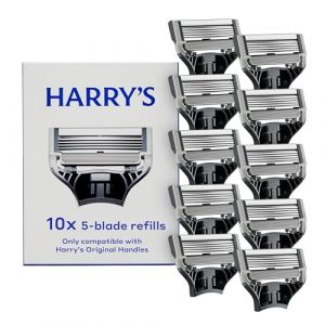 Recharges de lames de rasoir Harry's - Rasoirs pour hommes - 10 pi&egrave;ces (CHUFFED FR, neuf)