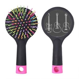 Guitare Instruments de musique Combinaison Guitare Salon Brosse à cheveux démêlante Base coussin (bestchong, neuf)