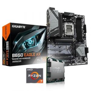 Memory PC Kit d'évolution PC Ryzen 7 9700X 8X 3.8 GHz, 16 GB DDR5, GIGABYTE B650 Eagle AX WiFi, be Quiet! Pure Rock Slim 2, Entièrement assemblé et testé (Memory PC GmbH, neuf)