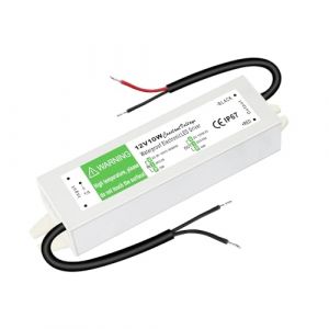 HNCY Transformateur 220V 12V 10W LED Driver, Alimentation 12V étanche IP67, Transfo AC à DC, Aluminium Transformateur LED, Adaptateur à Basse Tension Constante pour G4 MR11 MR16 (CYHQ-EU, neuf)