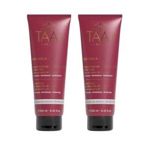 TAAJ | Shampoing Ayurv&eacute;dique Loo Pow - KESHIKA | Fortifiant, revitalissant & sublimateur | Poudres Ayurv&eacute;diques aux vertus lavantes & embellissantes | Cheveux doux & soyeux | Vegan | Lot de 2x 250 ml (Cosmeco, neuf)