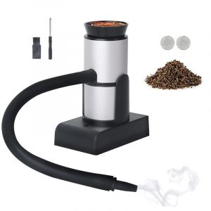 WANGCL Pistolet à Fumer Portable Bois Cocktail Fumeur Poche Nourriture Cuisine infuseur de fumée pour Viande Poisson légumes Soupe Sauces Desserts (WANGCL EU, neuf)