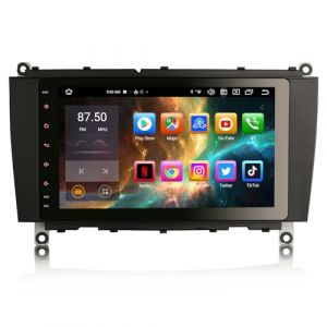 Autoradio Android 14 8 C&oelig;ur 6Go+128Go Dab+ pour Mercedes Benz Classe CLK W209 C209 A209 2005-2009 avec GPS Navigateur CarPlay Android Auto DSP WiFi 4G USB Bluetooth 5.1 RDS 8 Pouces IPS &eacute;cran Tactile (Camovdvd, neuf)