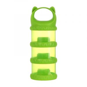URFEDA Doseur de Lait Bebe Portable Boite Doseuse de Lait Empilable Imperm&eacute;able Grande Capacit&eacute; avec Poign&eacute;e 3 Compartiments R&eacute;cipient Stockage pour Bebe pour Collations, Lait en Poudre, Collations (iShang Direct, neuf)