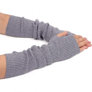 rackbone Gants Sans Doigts Chauffe-bras Mitaines à Manches Longues Tricotées Pour Femmes Manchettes Tricoté Laine Bras Manches Fines Longues Tricoté Mitaines Gants Casual Chaud Doux Femme Gants (YaouElectric(7-12 jours de livraison), neuf)