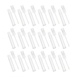 VILLCASE Tube de Gloss Transparent 5 Ml Lot de 15 Tubes de Rouge &agrave; L&egrave;vres Vides en Plastique Solide Petit Flacon Cosm&eacute;tique Anti-Fuites pour Voyage et Trousse de Maquillage (Farrar Fae, neuf)