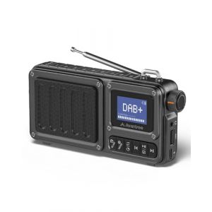 Avantree SP851 &ndash; Radio Num&eacute;rique Portable Dab+/FM avec Bluetooth 6.0, Haut-Parleur Rechargeable, TF/USB, &Eacute;cran LCD, Scan Auto & Lampe &ndash; Parfaite pour la Maison, la Cuisine & l&rsquo;Ext&eacute;rieur (AvantreeDirect, neuf)