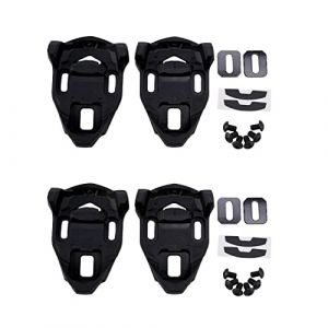 TsoLay 4X Cale-V&eacute;Lo Set en Plastique Noir V&eacute;Lo de Route V&eacute;Lo P&eacute;Dale Verrouillage Taquet pour Time IClic/XPresso P&eacute;Dale (yinmingsw, neuf)