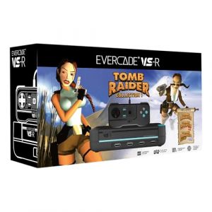 Blaze Evercade VS-R - Console + 1 Manettes + Cartouche incluse Giga Cart Tomb Raider Collection 1 (Retro Games Europe, neuf)