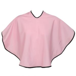 Rose Coupe de Cheveux Coiffure Cape, Rose Cape de Maquillage, Attache Auto Coupe de Cheveux Cape, Capes de Coiffeur de Salon Courte pour Coupe de Cheveux de Salon de Coiffure (zhangjinchengouzhoudianpu, neuf)