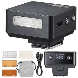Godox iT20-S Mini Flash pour Sony, Flash Mini TTL avec &Eacute;cran, Recyclage 1.5s, 700 Fois Flashs &agrave; Pleine Puissance, Charge USB-C, Batterie Int&eacute;gr&eacute;e, Petit Flash de Sony (Noir) (WANSHENGHK FR, neuf)