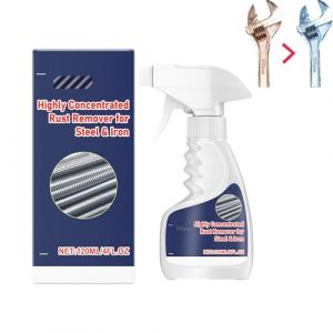 Yelewy Dissolvant de Rouille en M&eacute;tal Robuste,Pulv&eacute;risateur Convertisseur Antirouille,D&eacute;rouill&eacute; Hautement Concentr&eacute;,Puissant Dissolvant de Rouille pour M&eacute;tal,Dissolvant Instantan&eacute; de Rouille (Yelewy, neuf)